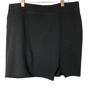 Columbia Athletic Active Black Stretchy Sport Casual Shorts Skorts L